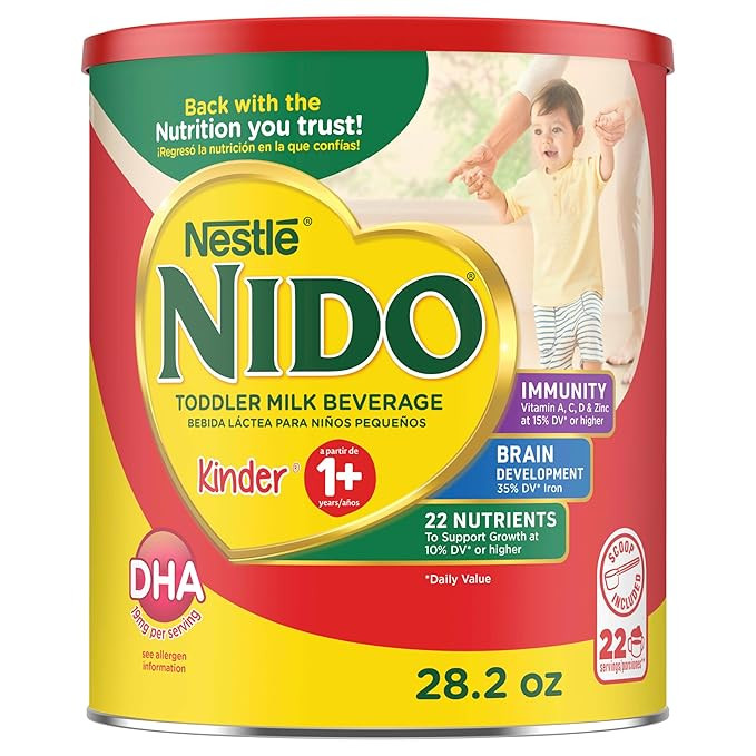 Nido NESTLE Kinder 1+ Milk Powder Drink 1 lb (approx. 0.8 kg) can