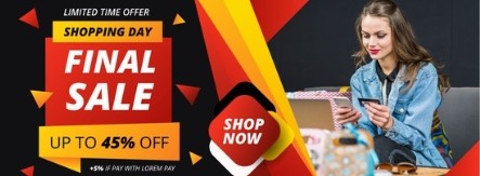 Shop promo